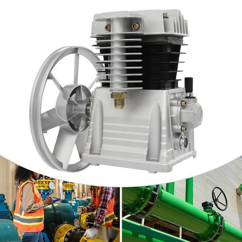 Air Compressor Pump Head Single Stage Twin Cylinder Air Compressor Pump Head gallery