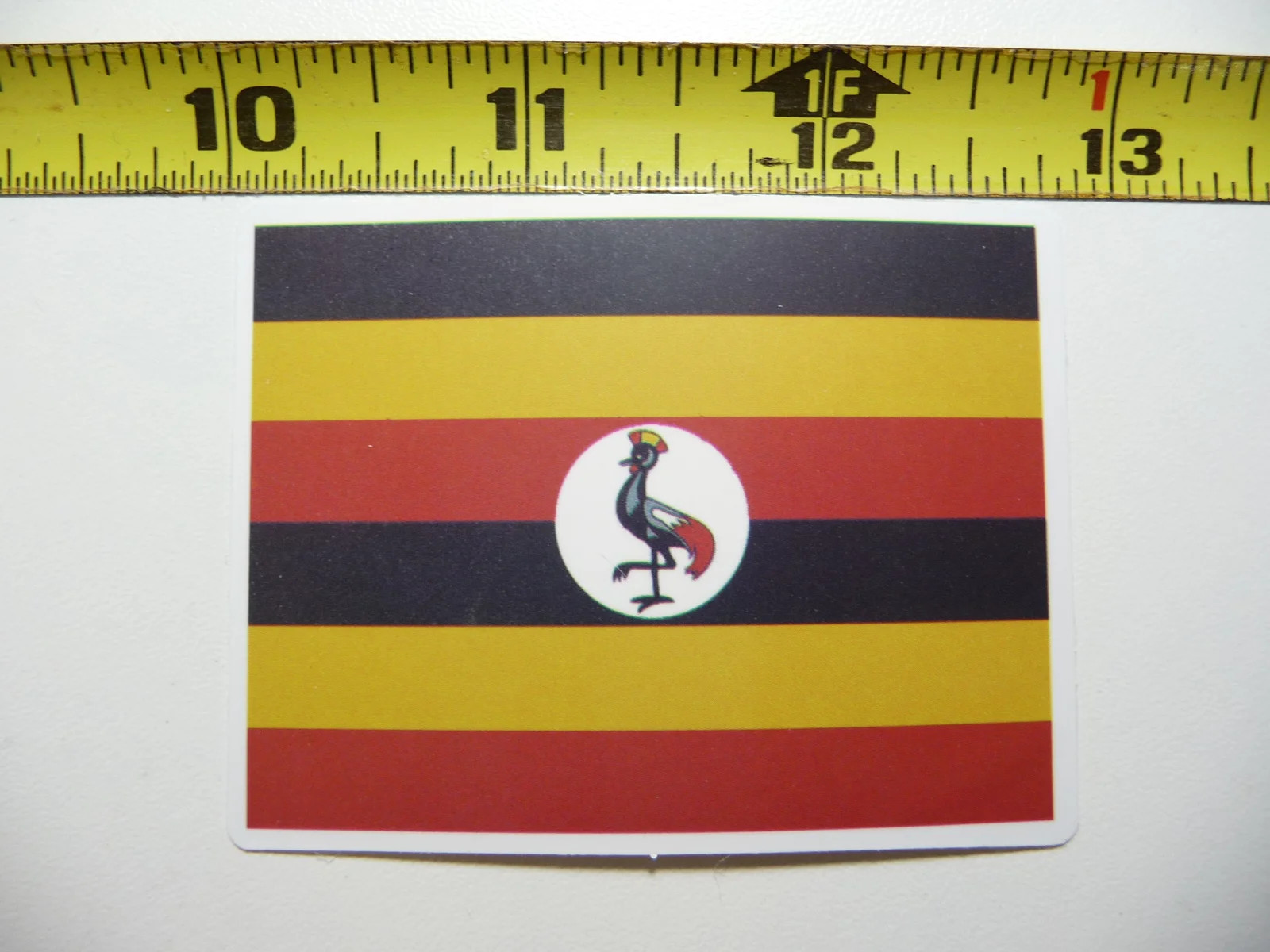 UGANDA FLAG SMALL STICKER DECAL COUNTRY PRIDE NATION GOVERNMENT FUNNY gallery