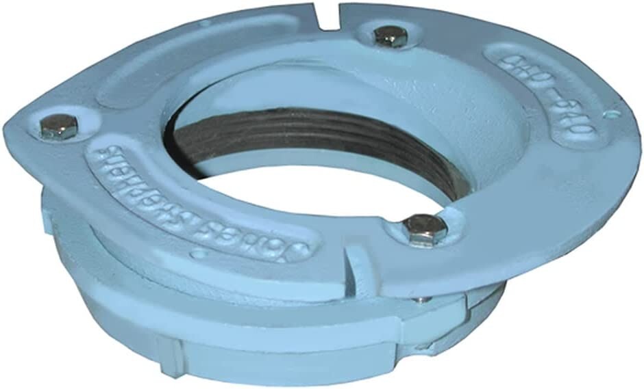 Jones Stephens 4" No Caulk Code Blue 1" Offset Closet Flange C40640 C40-640