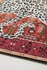 Octavia Leopard Red Modern Hand-Tufted 100% Wool Area Rug Carpet gallery