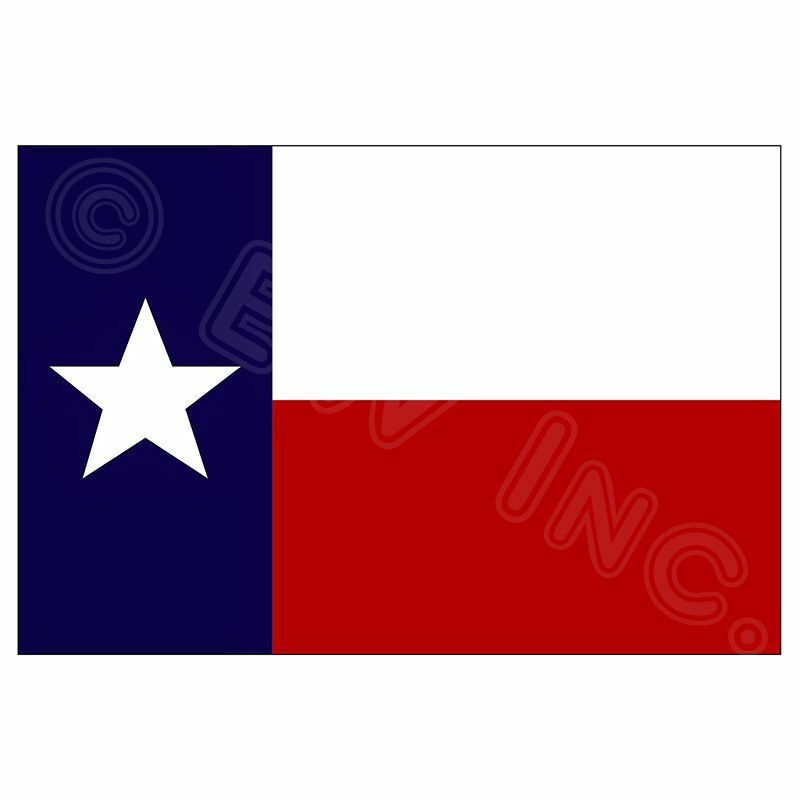 2 Pack 3x5 ft. 100% Polyester Sharp and Vivid Color Outdoor USA Texas Flag gallery