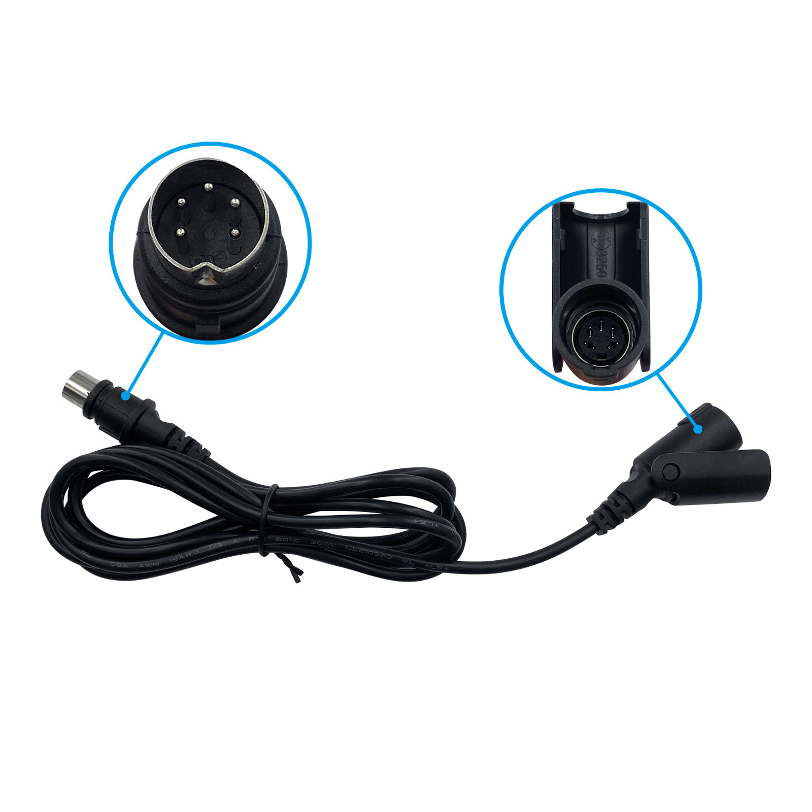 Timotion TP2 IP20 5 Pin Recliner Power Supply Adapter Kit with Extension Cord gallery