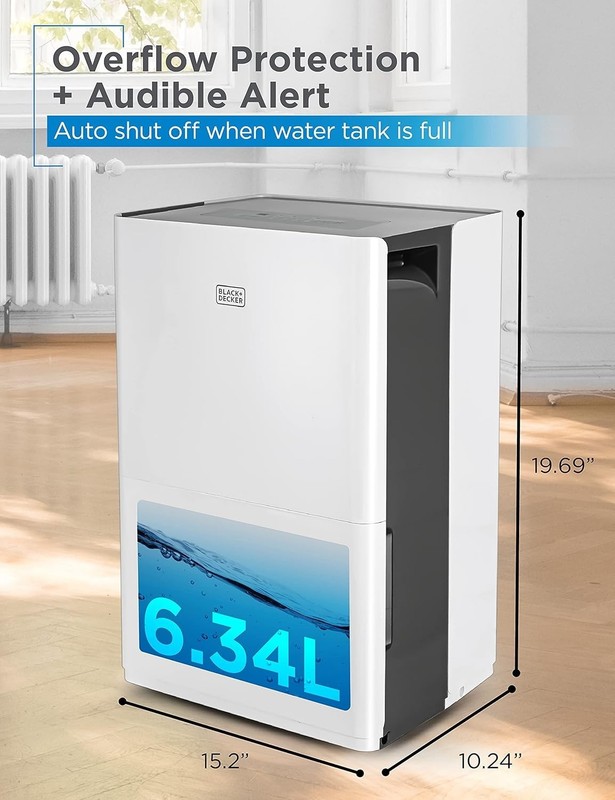 $295 BLACK&DECKER 30 PT Pint Quiet Dehumidifier Like Frigidaire FREE SHIPPING gallery