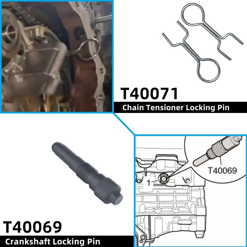 DPTOOL Timing Tool Kit Replacement for Audi VW 2.0 2.4 2.8 3.0T 3.2 16PC KIT gallery
