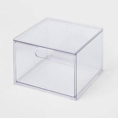 All Purpose Single Drawer Storage Clear