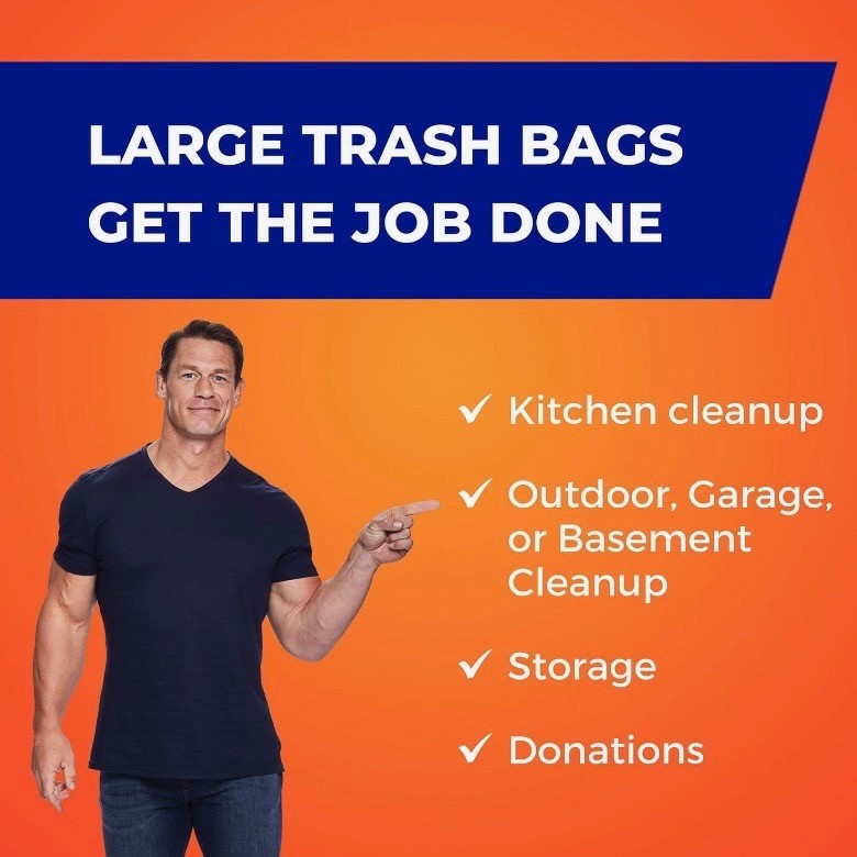 Hefty Ultra Strong Drawstring Trash Bags, 33 gal, 90 ct, Unscented gallery