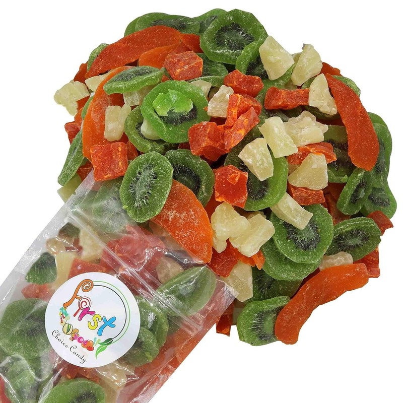 FirstChoiceCandy Dried Mixed Tropical Fruit (Papaya , Kiwi , Mango, Pineapple) gallery