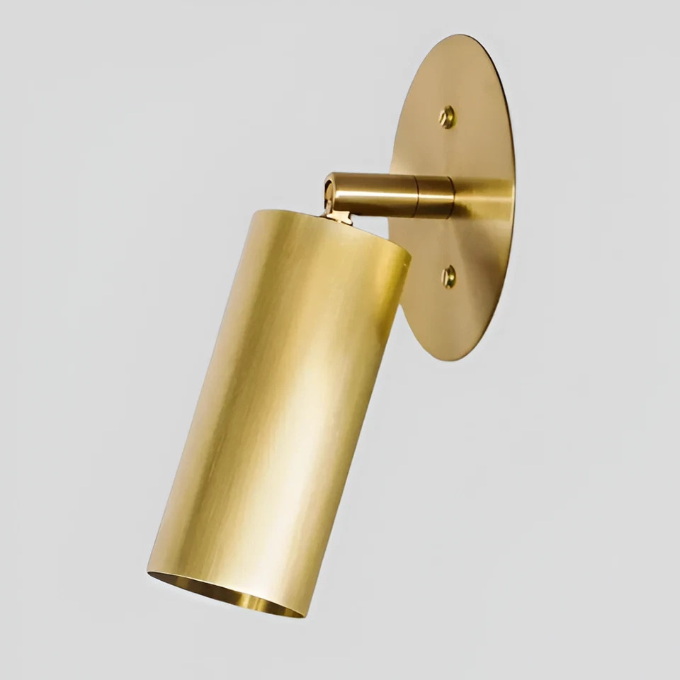 Mid Century Modern Brass Wall Sconce -Modern Italian Style WALL Light Fixture gallery