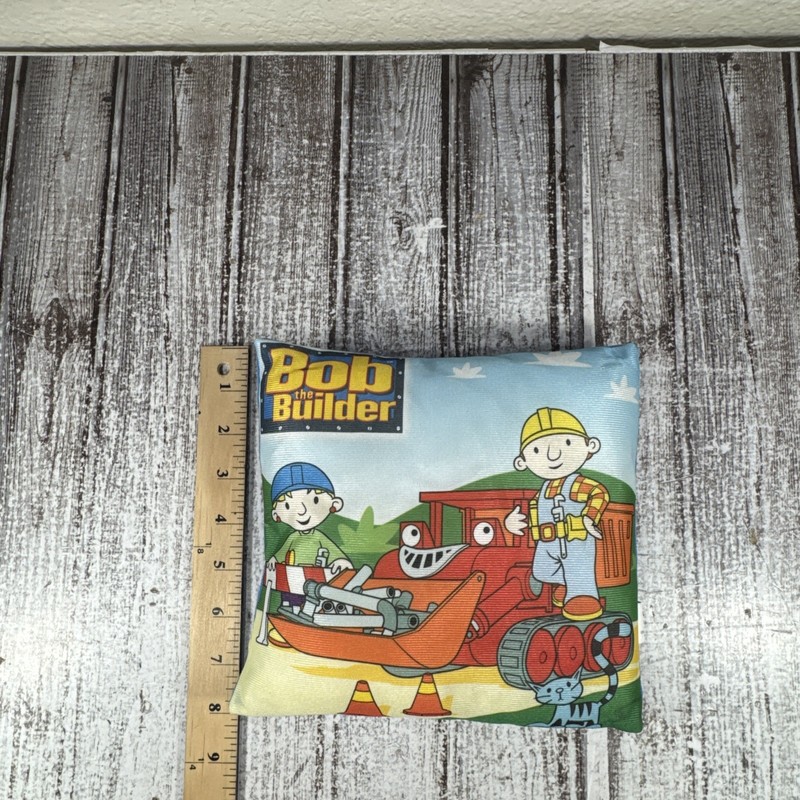 Bob The Builder Decorative Small Throw Pillow 8 x 8 Nanco 2004 gallery