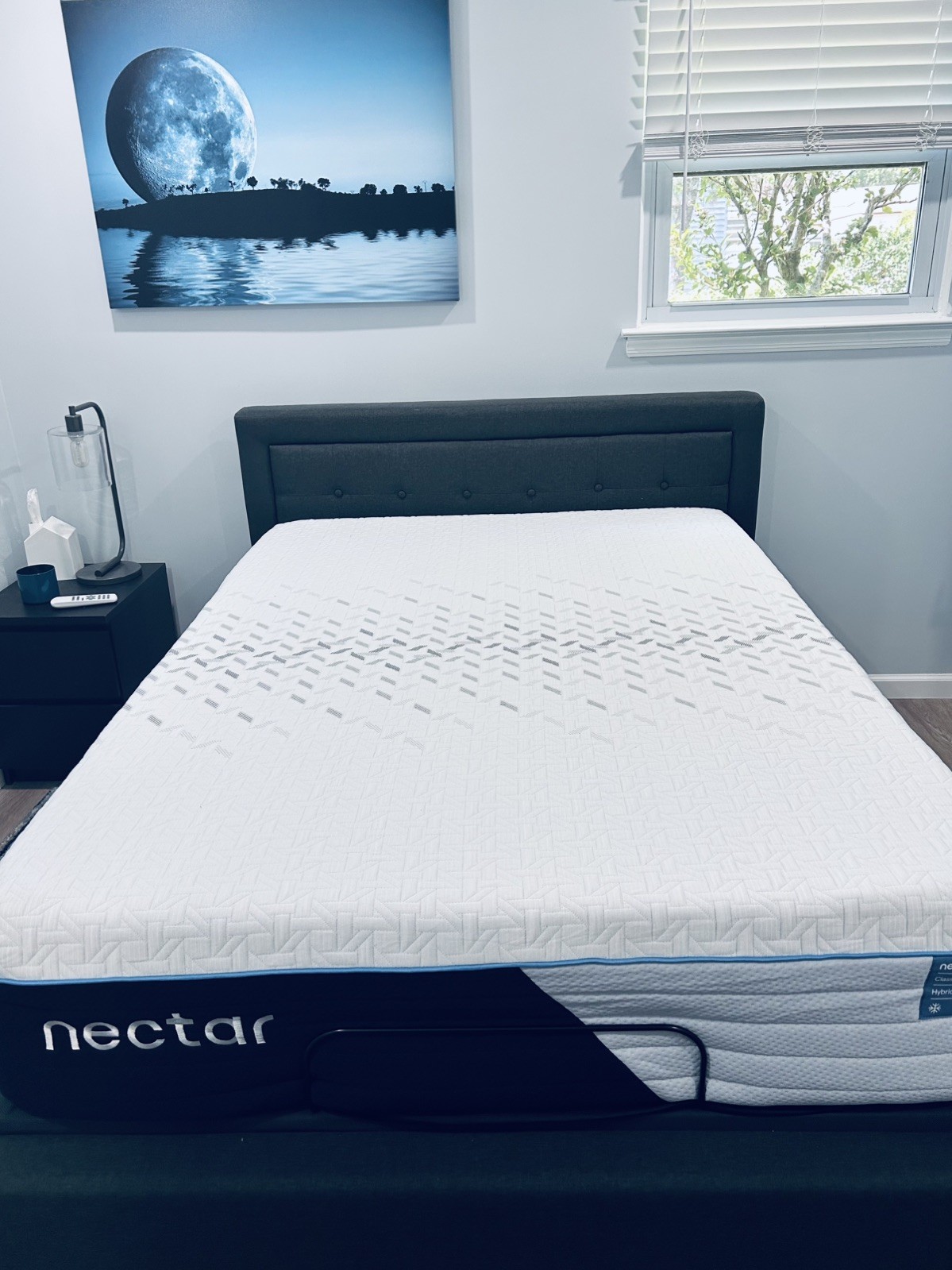 Full Nectar Adjustable Bed Set (Mattress + Adjustable Base + Frame) gallery