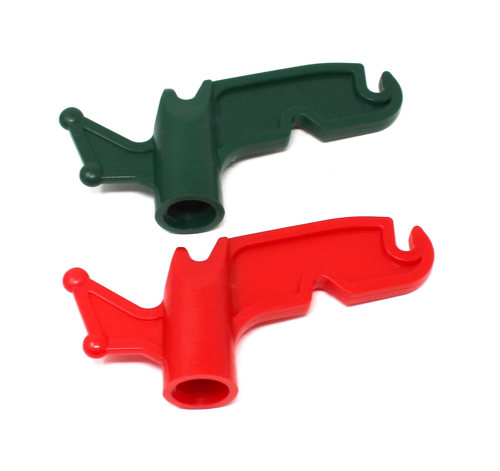 JSP Manufacturing Green & Red Plastic Utility Handy Hook - Screw & gallery