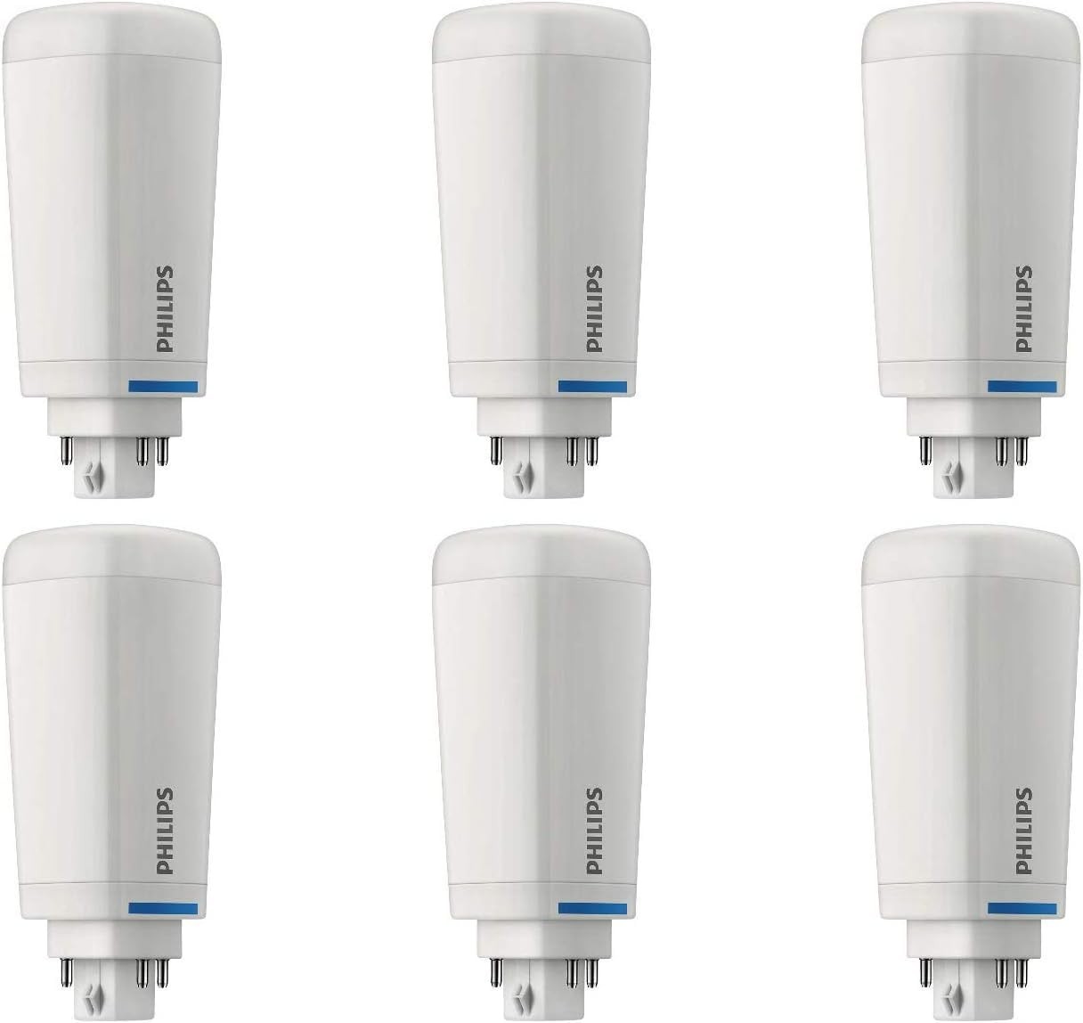 Philips Led Pl-C 6-Pack Cfl Replacement Light Soft White 2700K G24Q Gx24Q Base gallery