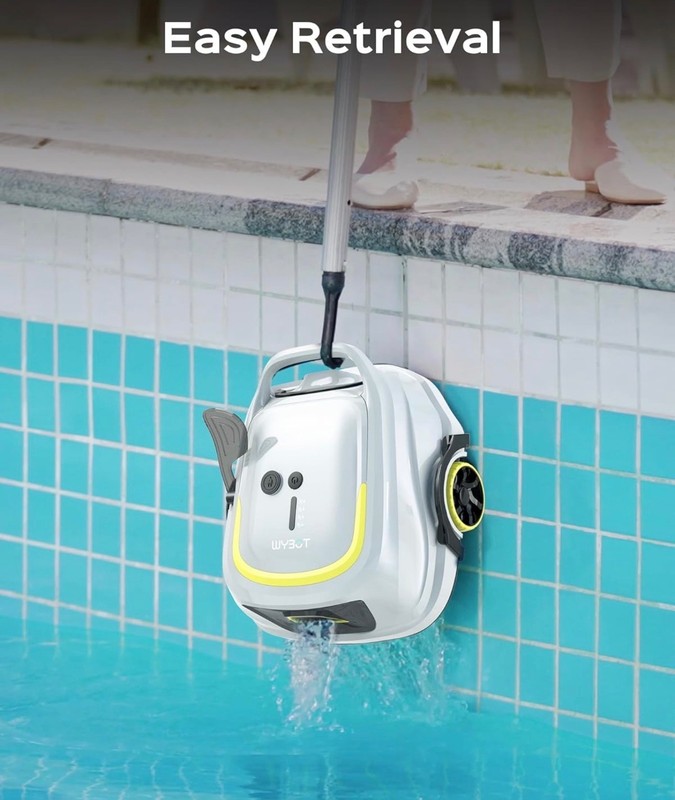 A1 Robotic Pool Cleaner Dual Layer Filtration, 120-Min Runtime,Powerful Cordless gallery