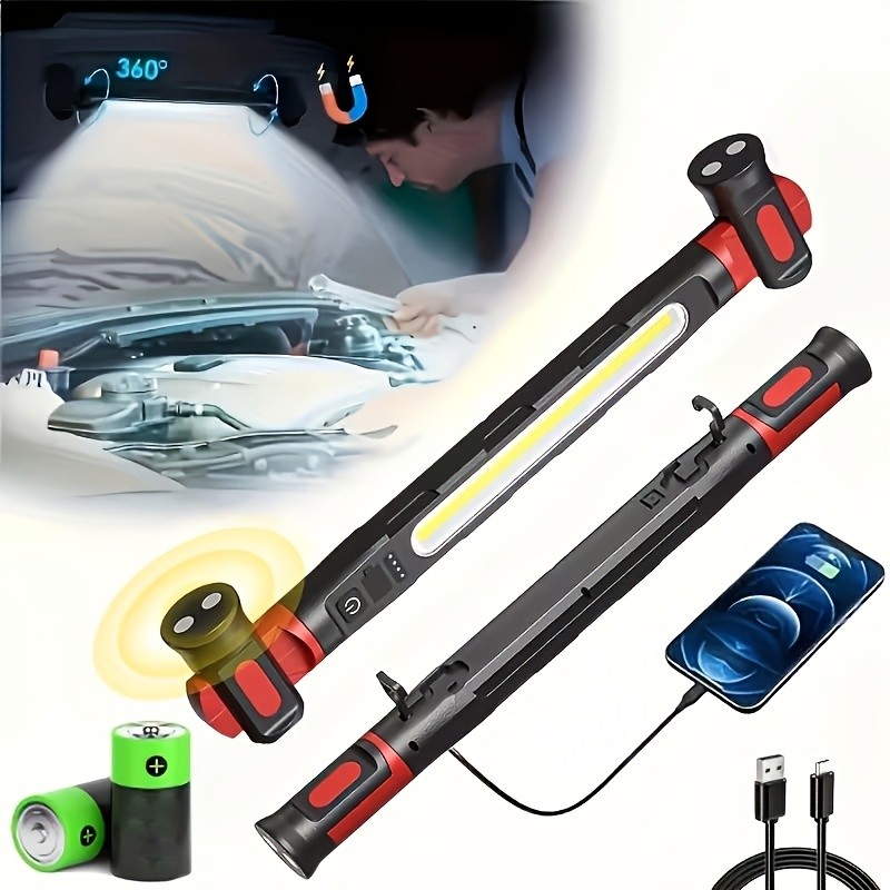3000LM Underhood Light Bar, LED Work Light Rechargeable for Car Mechanic gallery
