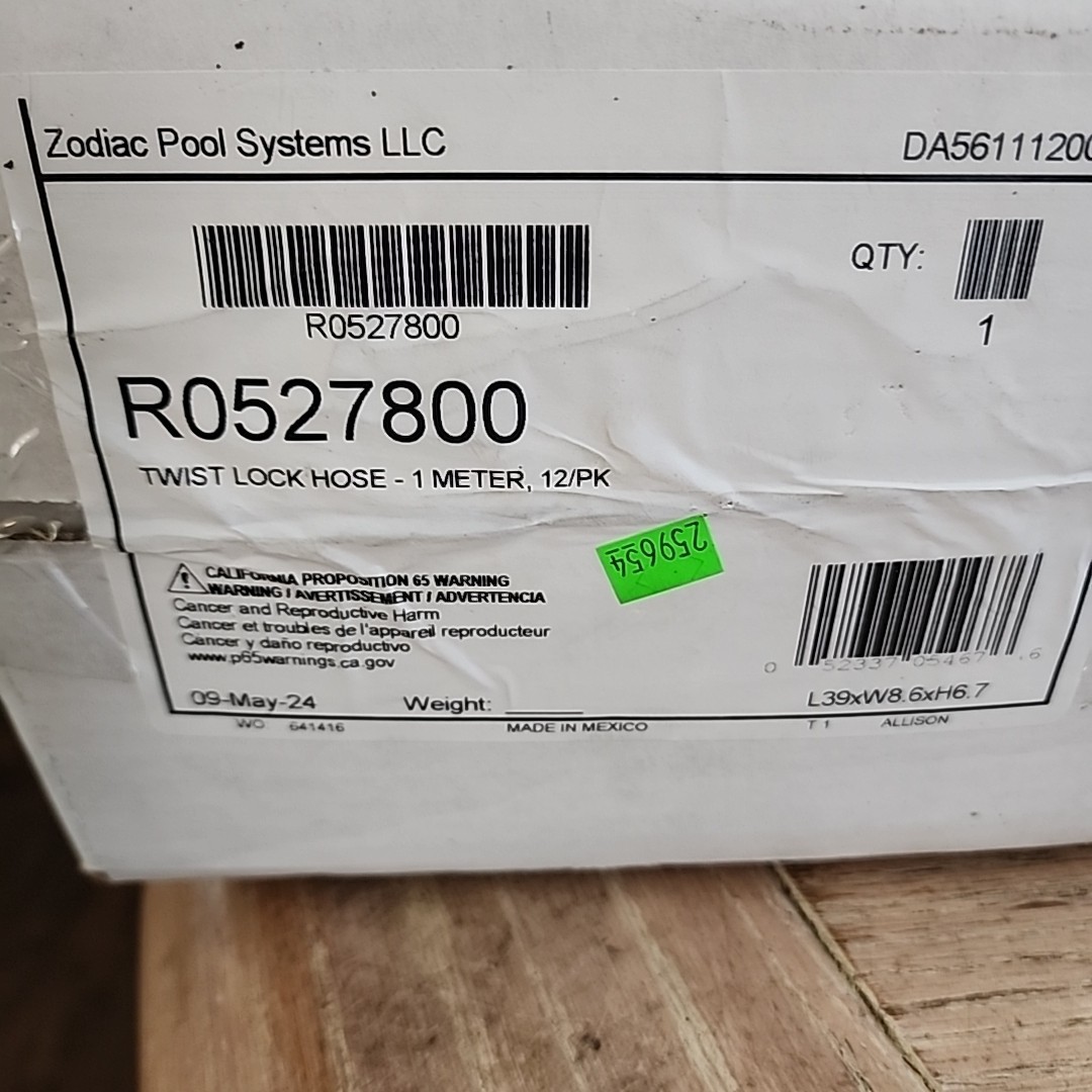 12 Pack 36 Inch Pool Vacuum Hose Twist Lock Hose for Zodiac Baracuda MX6 MX8 gallery