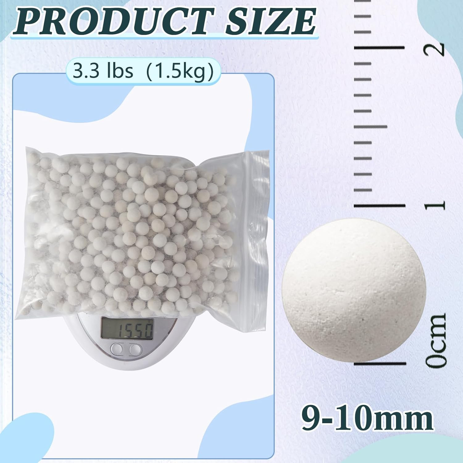 Refill Condensate Neutralizer 9-10 Mm Condensate Neutralizes Balls Acidic Water gallery
