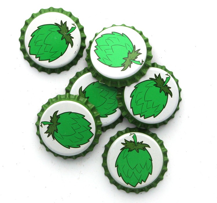 Beer Bottle Crown Caps - (Hop Cone) Package of 144 gallery
