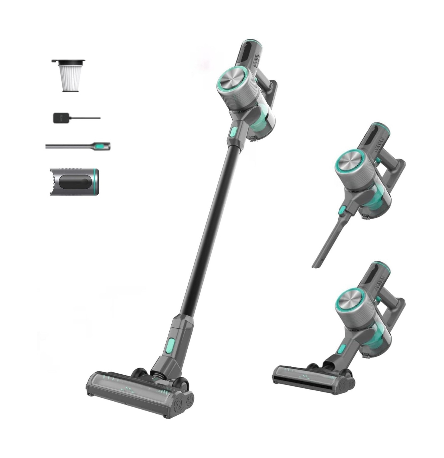 Wyze Cordless Vacuum Cleaner with 20000Pa Powerful Suction, Lightweight Stick... gallery