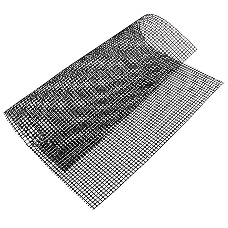 BBQ Grill Mesh Mat Non-Stick Barbecue Grilling Wire Net Sheet Liner Pizza Pad gallery
