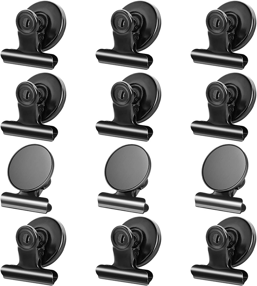 12Pack Fridge Magnets Refrigerator Magnets Magnetic Clips Heavy Duty Detailed Li