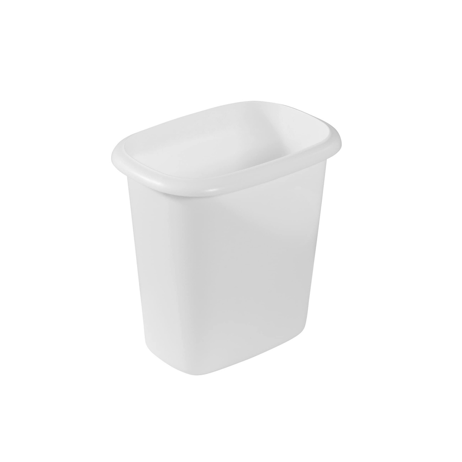 Rubbermaid Vanity Trash Can/Wastebasket 1.5-Gallons/6-Quarts White for Under gallery