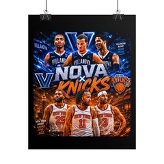 Nova Knicks Poster Rolled Poster | Basketball Game Promo