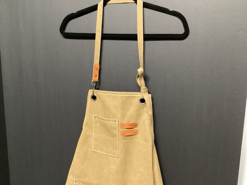 Canvas Cross Back Heavy Duty Work/ Tool Apron , Carpenter Apron New gallery
