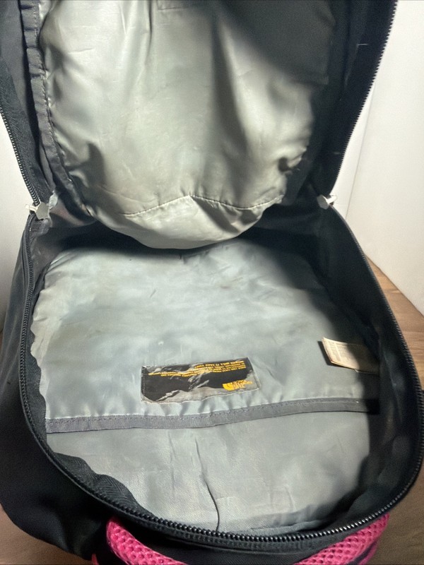 North Face Jester backpack Black And Pink  5