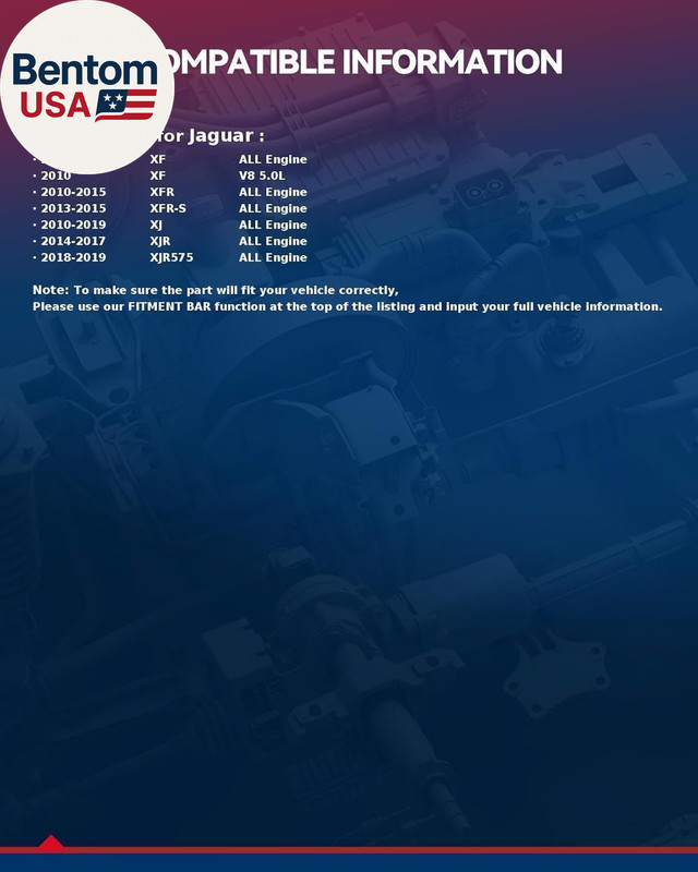 Electric Fuel Pump Module Assembly Compatible with 2010-2019 Jaguar XJ, XJR575, gallery