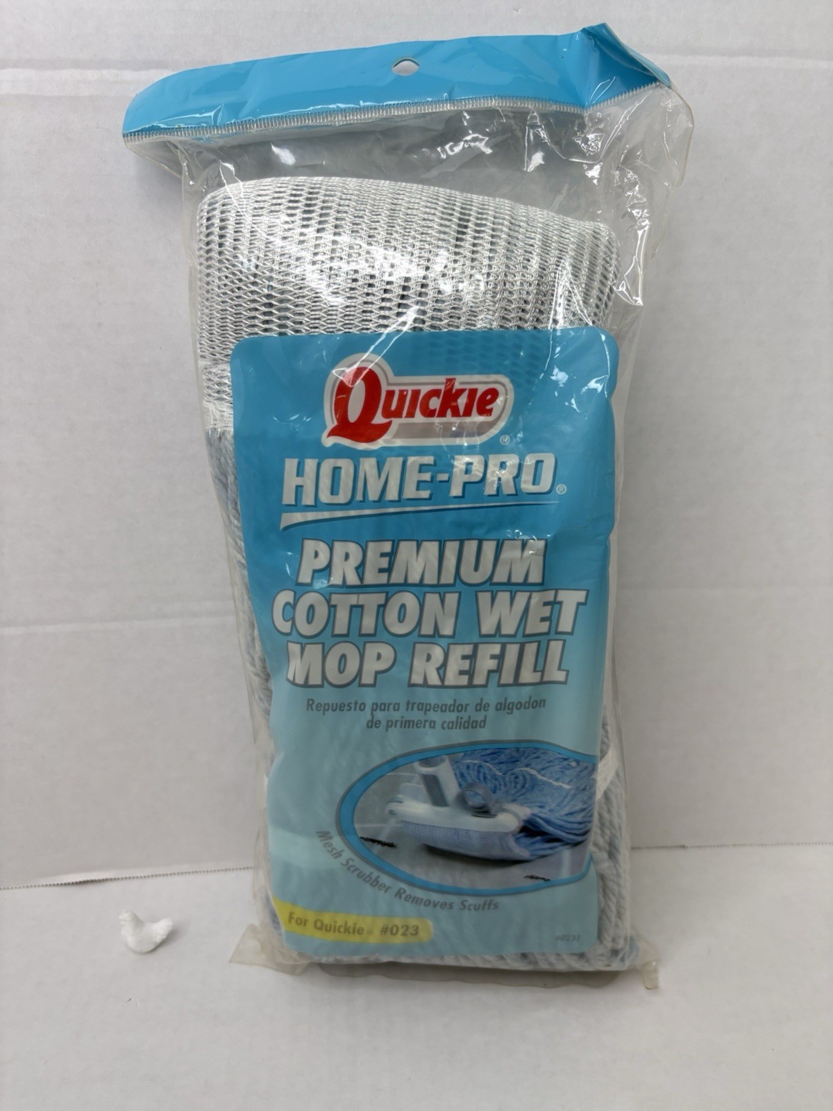Quickie Home Pro Premium Cotton Wet Mop Refill #023 New Old Stock gallery