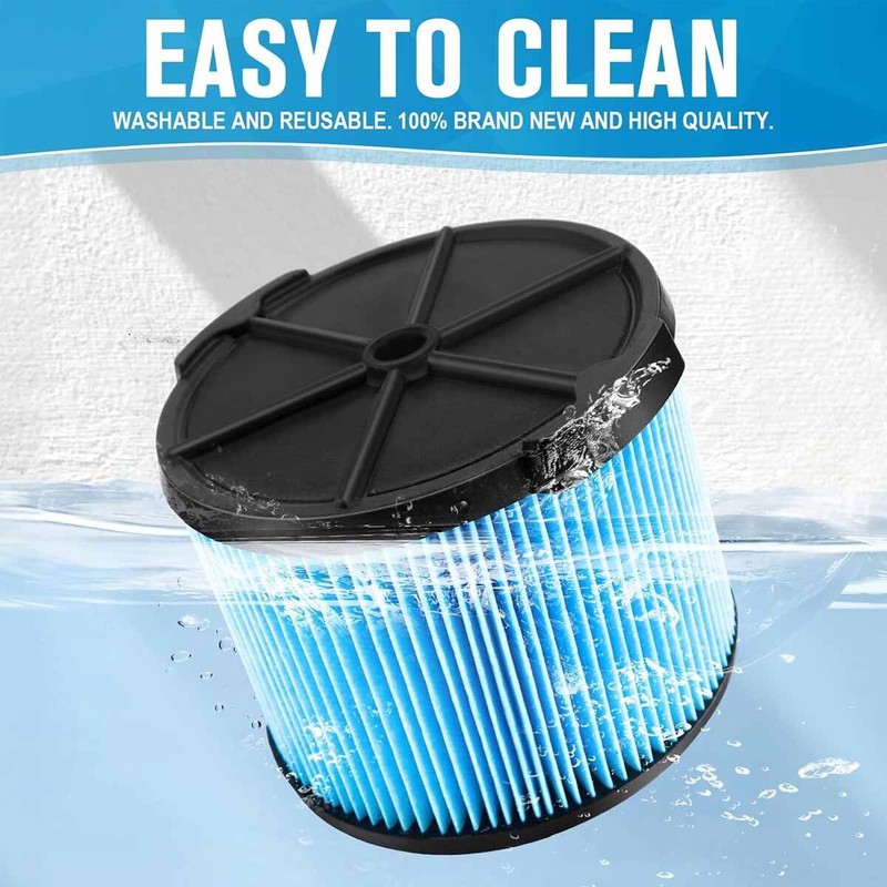 2 Pack VF3500 Replacement Filter for Ridgid WD4050 WD3050 3-4.5 Gallon Vacuum gallery