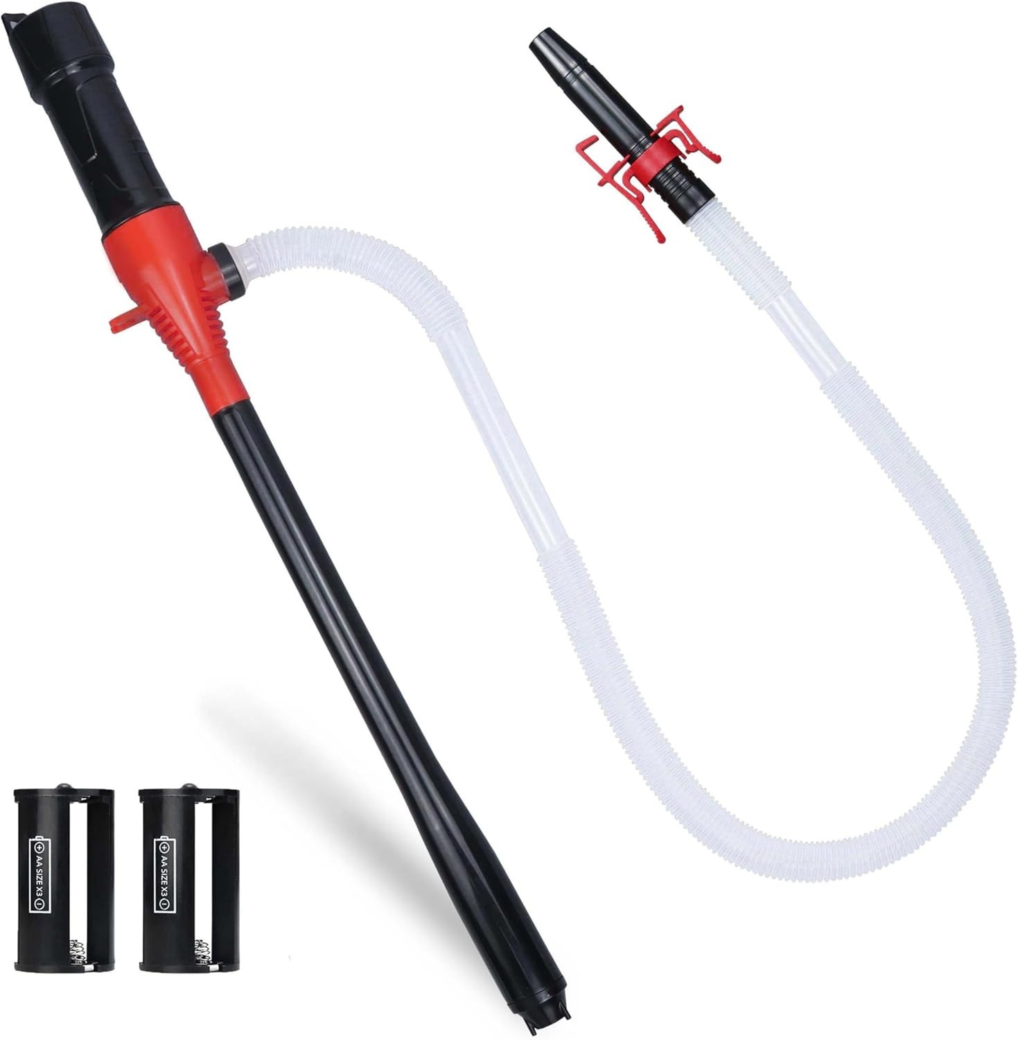 Portable Battery Powered Gas/Liquid Transfer Pump, Battery Operated Fuel/Water gallery