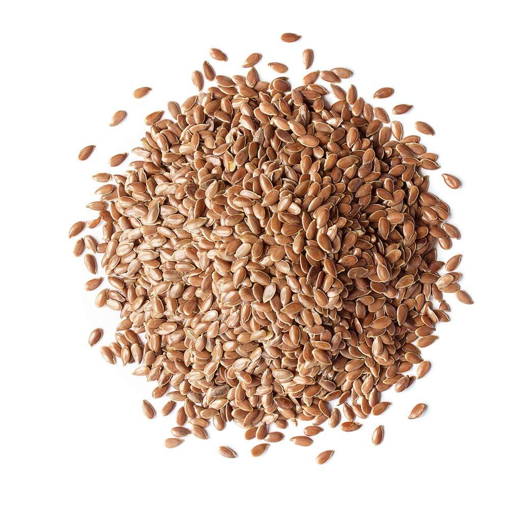 Organic Brown Flax Seeds — Whole, Non-GMO, Kosher, Raw, Dried, Bulk gallery