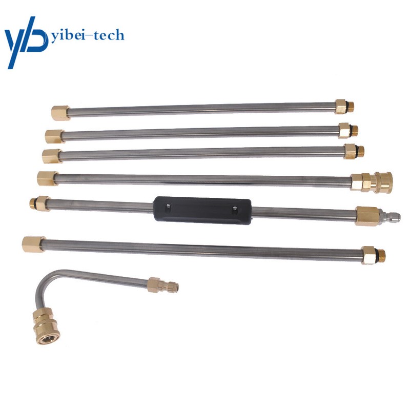 4000PSI High Pressure Washer Extension Wand Replace Lance Gutter Cleaner Nozzle gallery