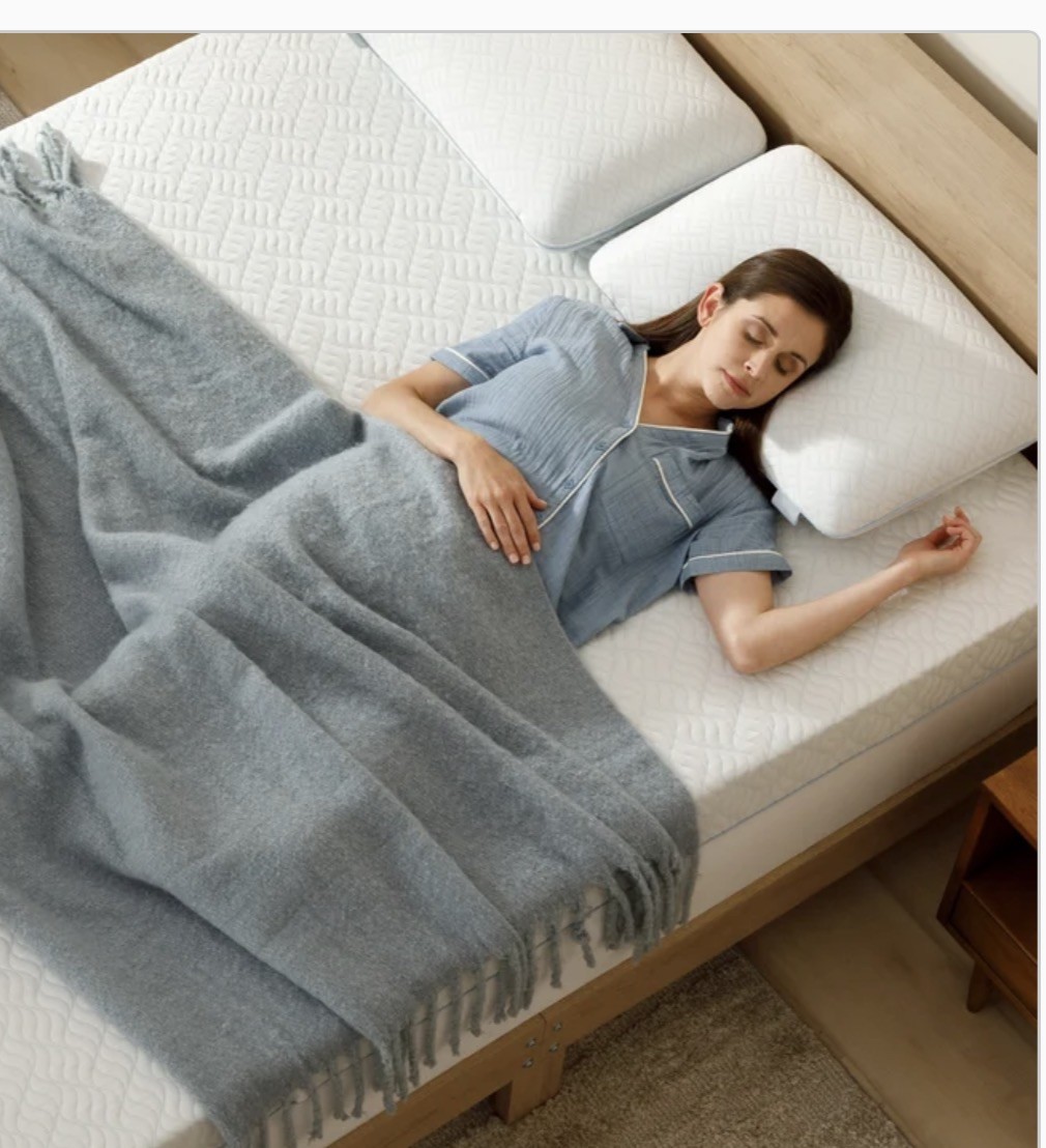 Serenity Tempur-Pedic 3 Inch Cooling Memory Foam Mattress Topper King gallery