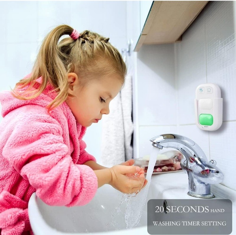 SOARING Wireless Battery Powered Timer 4 Kids 2 Min Brush, 20 Sec Hand Wash A10 gallery