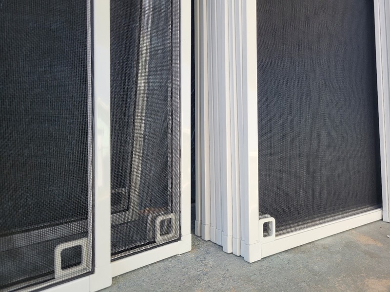 WINDOW SCREENS CUSTOM MADE UP TO SIZES 45" X 45" Bronze White Silver Free Ship gallery