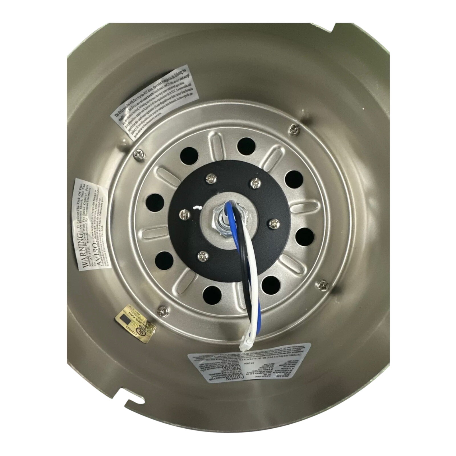 Replacement Motor for Home Decorators Ashby Park 52 in Nickel Ceiling Fan gallery