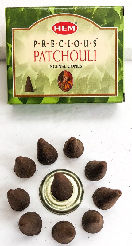 Hem Patchouli Incense Cones for Aromatherapy- 10-20-30-50-100-120 Free Shipping! gallery
