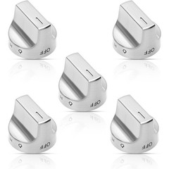 W11159630 Gas Stove Knobs (5PCS) Replace W11023139 Control Knob