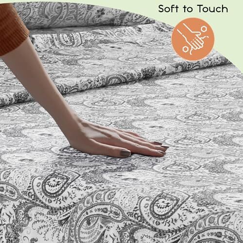 LDC Queen Sheet Set 6-Pc Cooling Bed Set Breathable Hotel Sheets Microfiber S... gallery