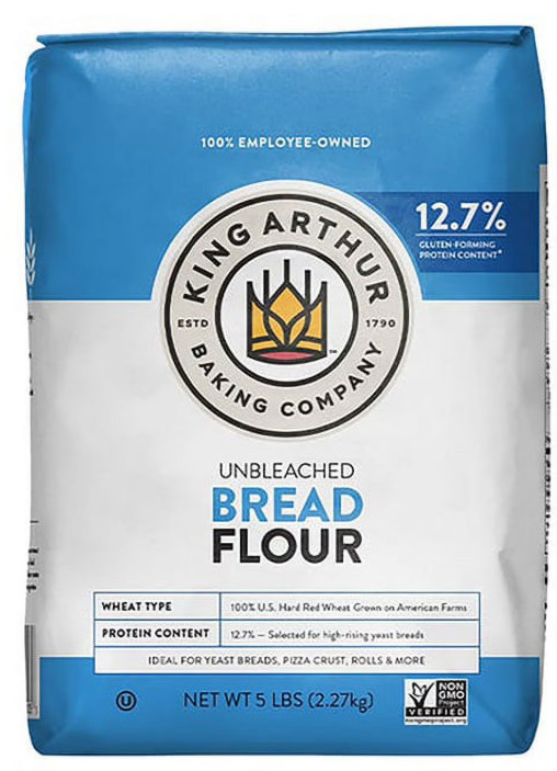 King Arthur Flour Unbleached Bread Flour 5 lb. Bag FREE & FAST SHIPPING gallery