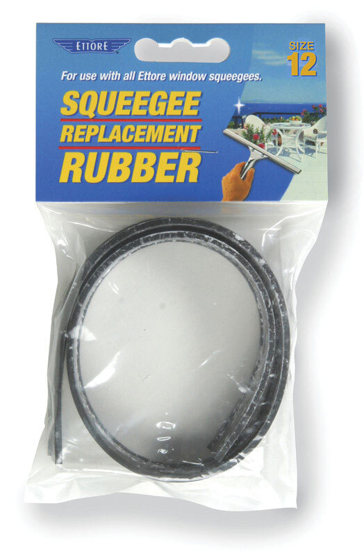 Ettore 20012 High Quality Black Replacement Squeegee Rubber Blade 12 in. gallery