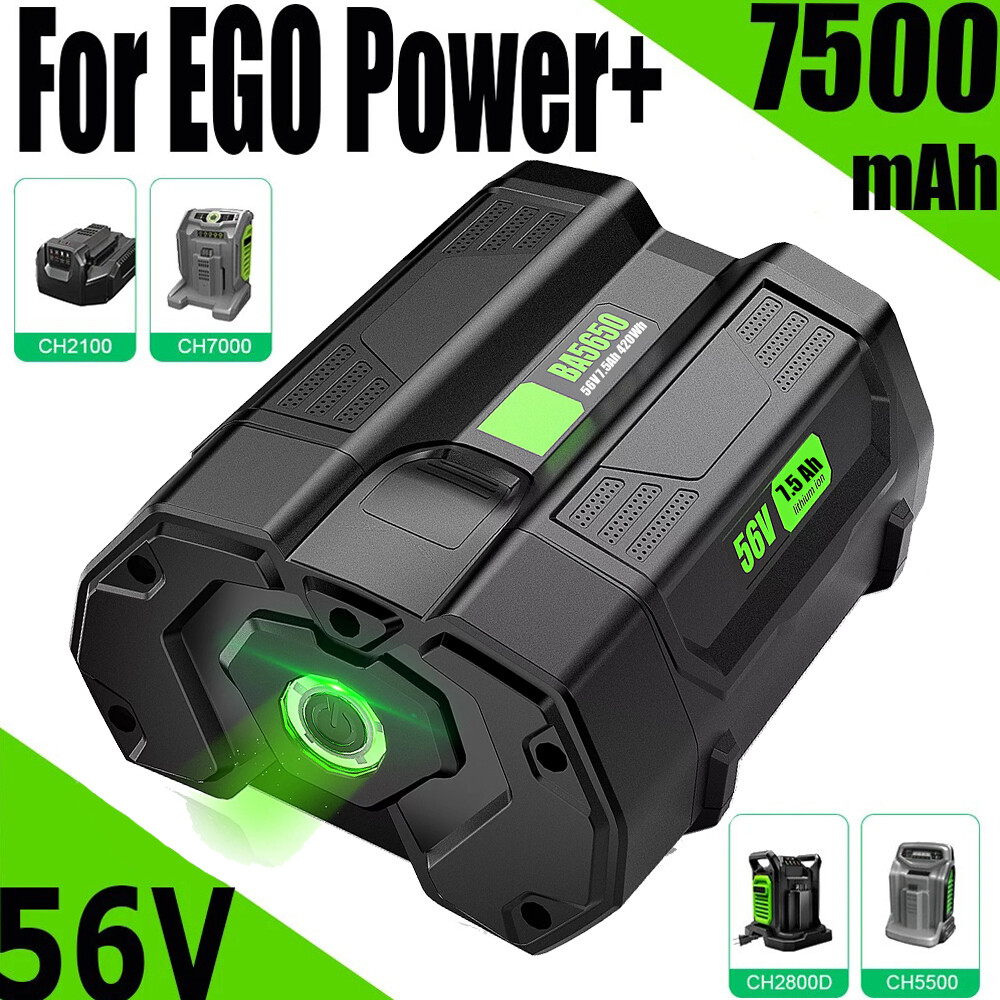 56V 7500mAh Lithium Battery For EGO 56V BA4200T BA1400 BA5600T BA2240 BA2800T gallery