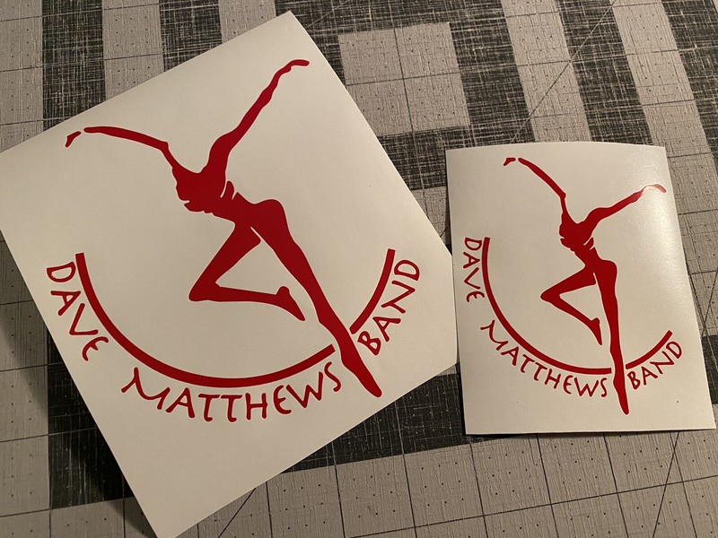 Vinyl Decal for Window - Fire Dancer (Dave Matthews Band) gallery