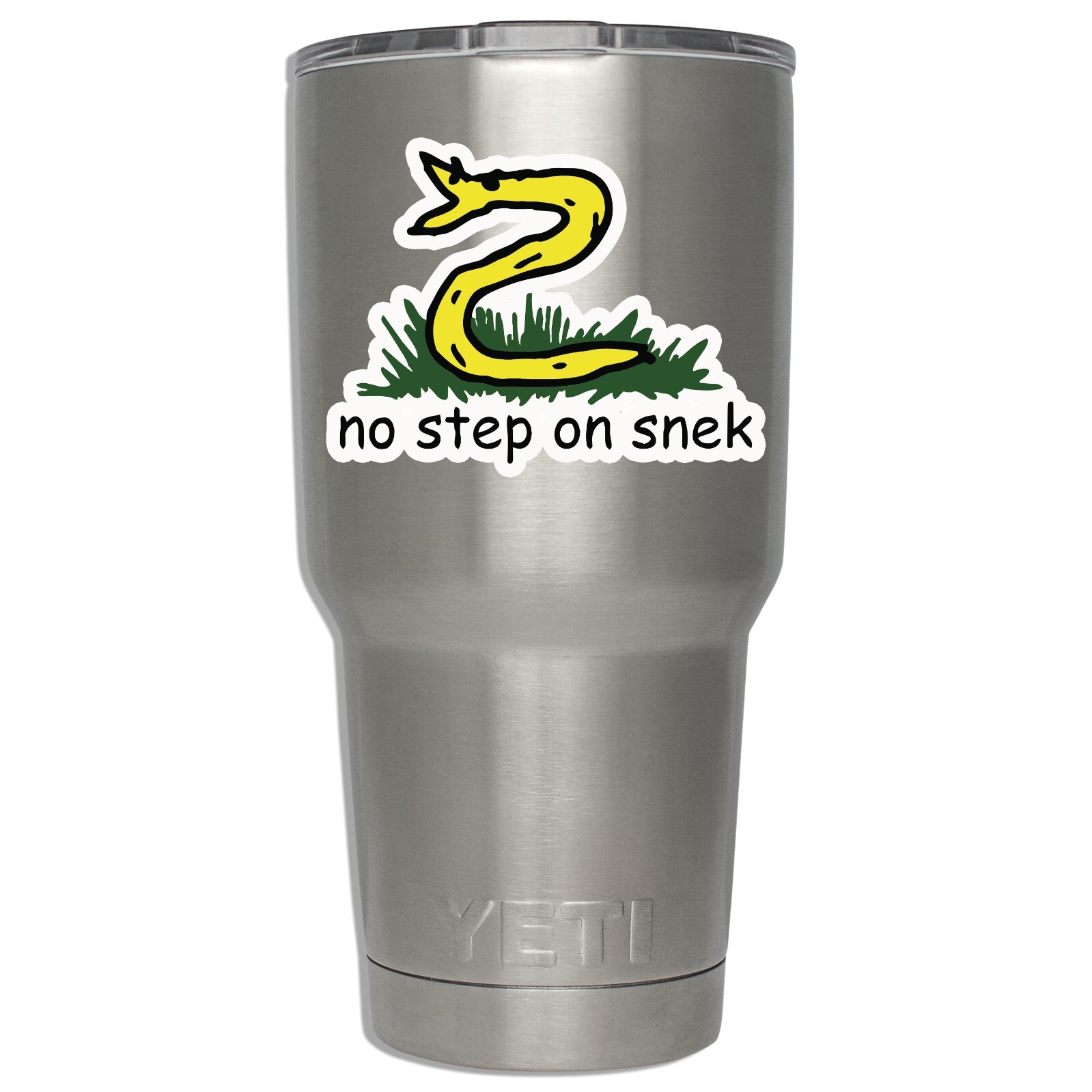No Step On Snek Meme Vinyl Sticker gallery