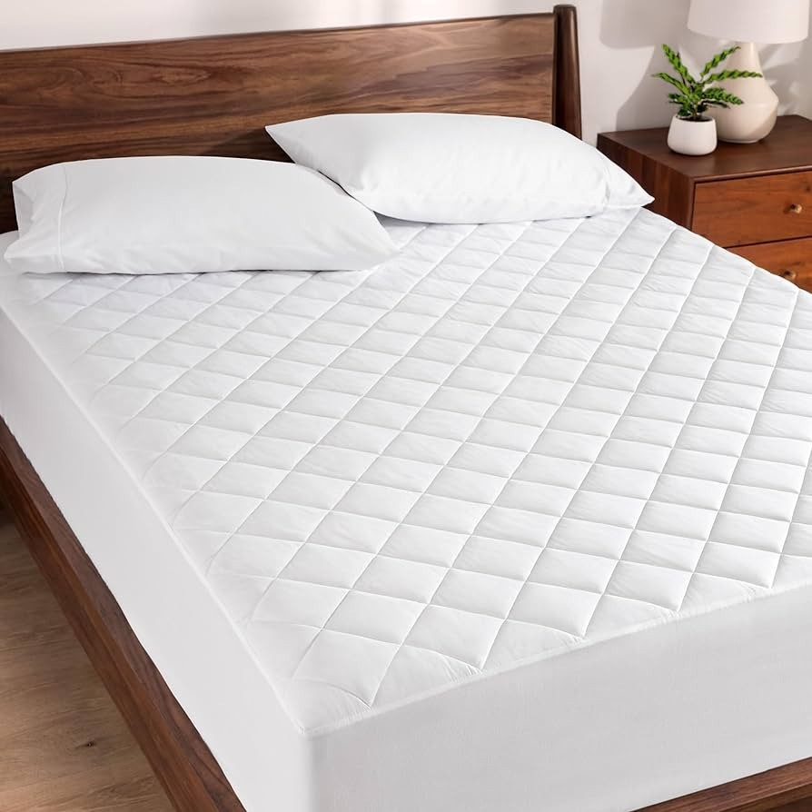 Waterproof Mattress Protector Quilted Fitted Mattress Cover 18" Deep Pocket gallery