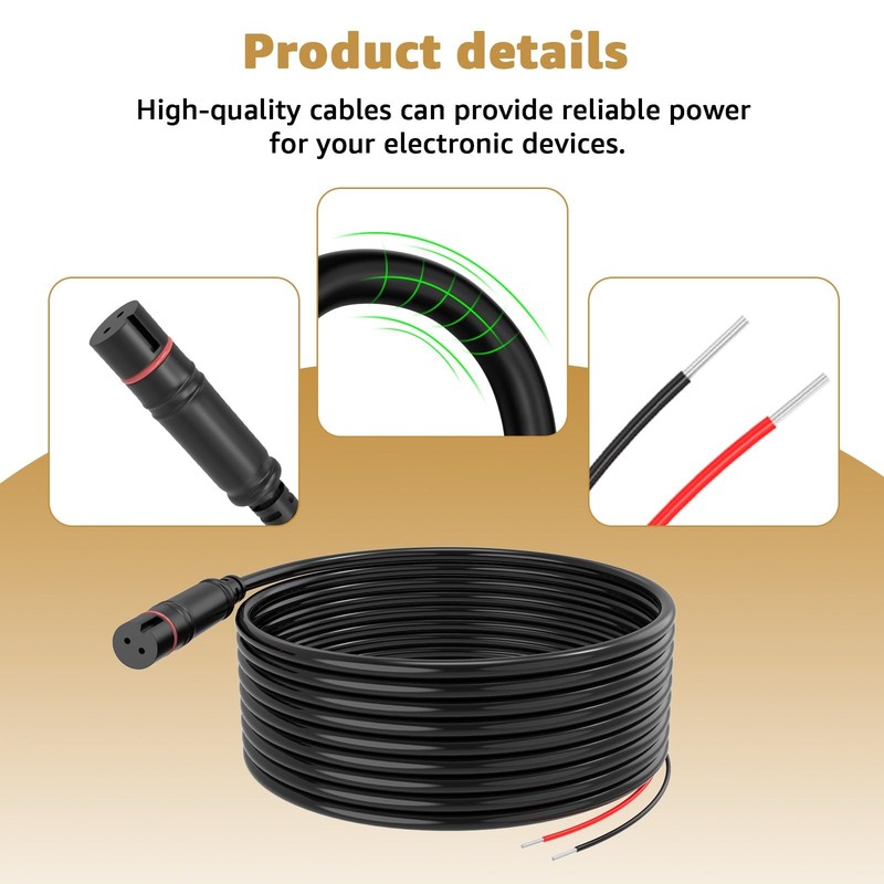 00014172001 Power Cable Replacement for Lowrance Hook2 5/7/9/12 Compatible w... gallery