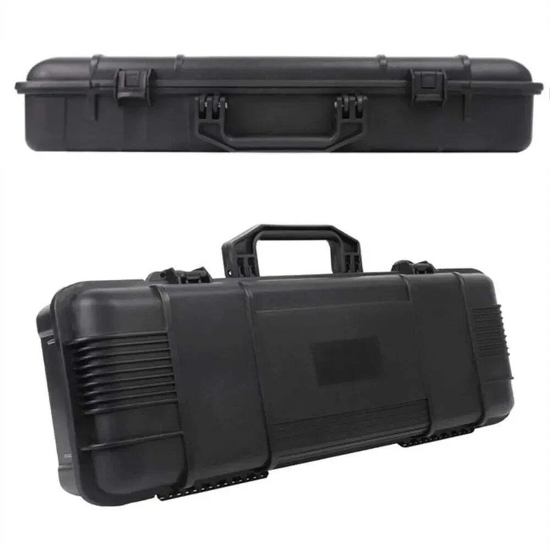6 Sizes Black Hard Shell PP Toolbox Shockproof Portable Tool Storage Case gallery