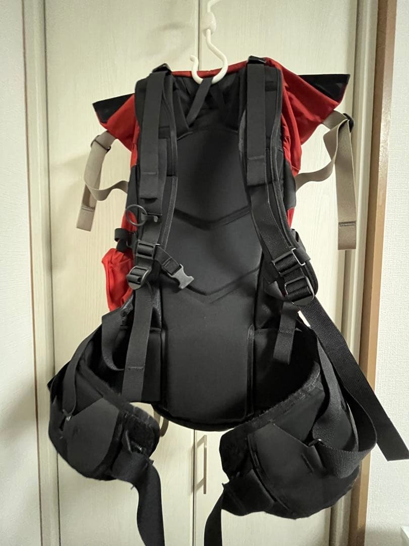 Arc'teryx RT45 Backpack Black/Red Durable Outdoor Bag Used 3